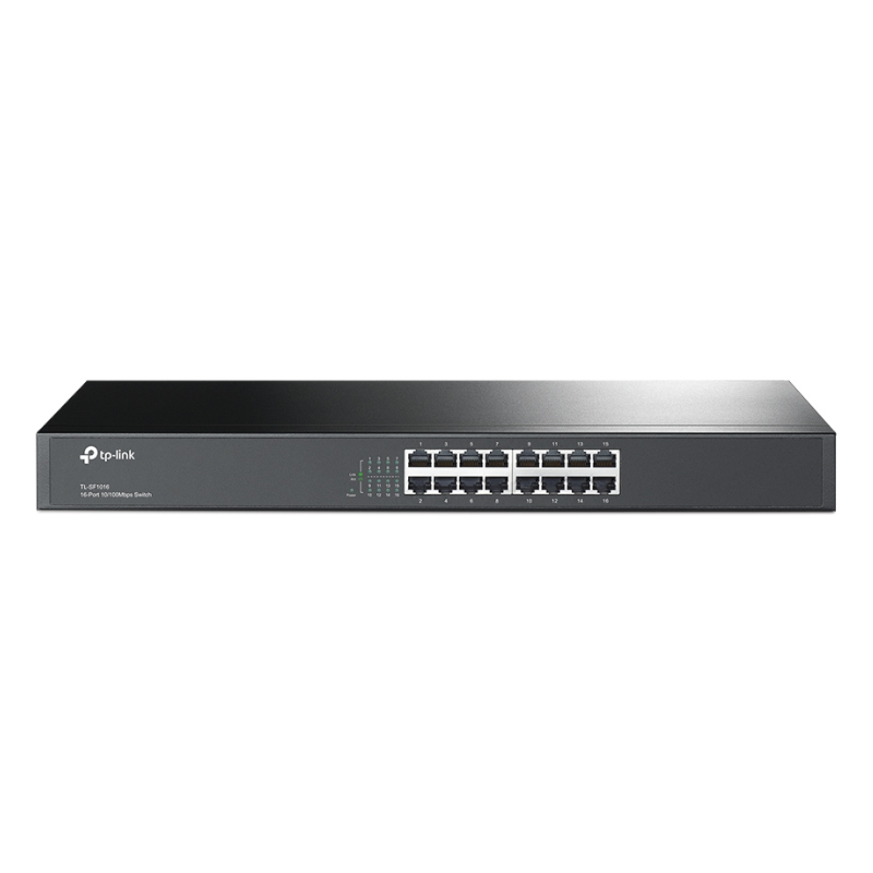 TP-Link TL-SF1016 Netzwerk-Switch 16-Port, Unmanaged, 16x 100 Mbit/s RJ45