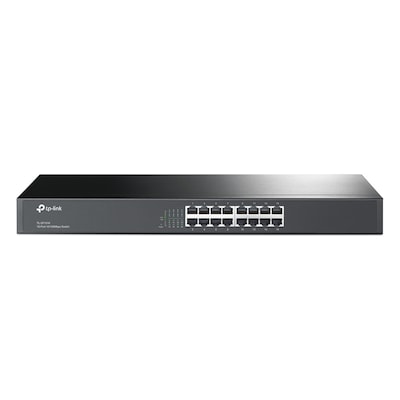 TP-Link TL-SF1016 Netzwerk-Switch 16-Port, Unmanaged, 16x 100 Mbit/s RJ45