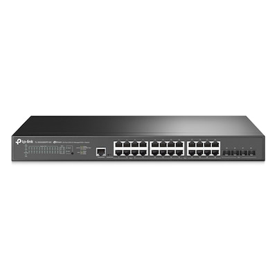 Thumbnail - TP-Link TL-SG3428XPP-M2 Managed Switch 24x 2.5G Ethernet (8x PoE++, 16x PoE+, max. 500W), 4x 10G SFP+