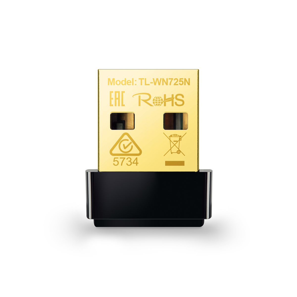 Image of TP-Link TL-WN725N Nano WLAN USB Adapter 150 Mbit/s, USB 2.0, Nano-Design