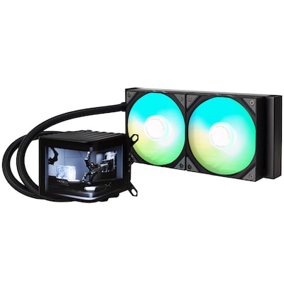 TRYX PANORAMA ARGB 240 schwarz | AiO-Wasserkühlung