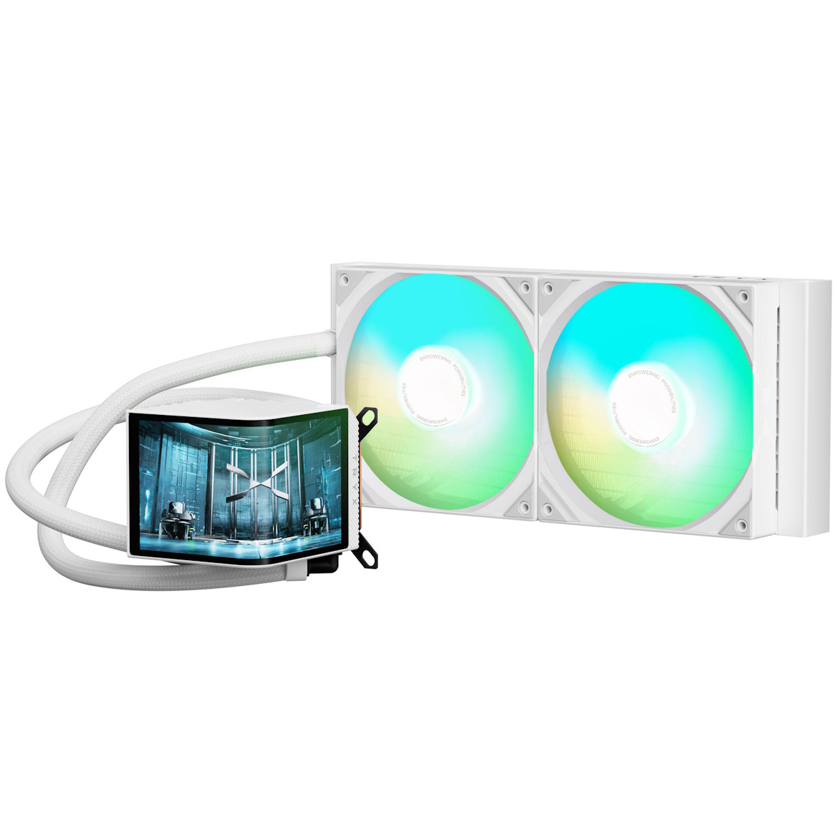 TRYX PANORAMA ARGB 280 weiß | AiO-Wasserkühlung
