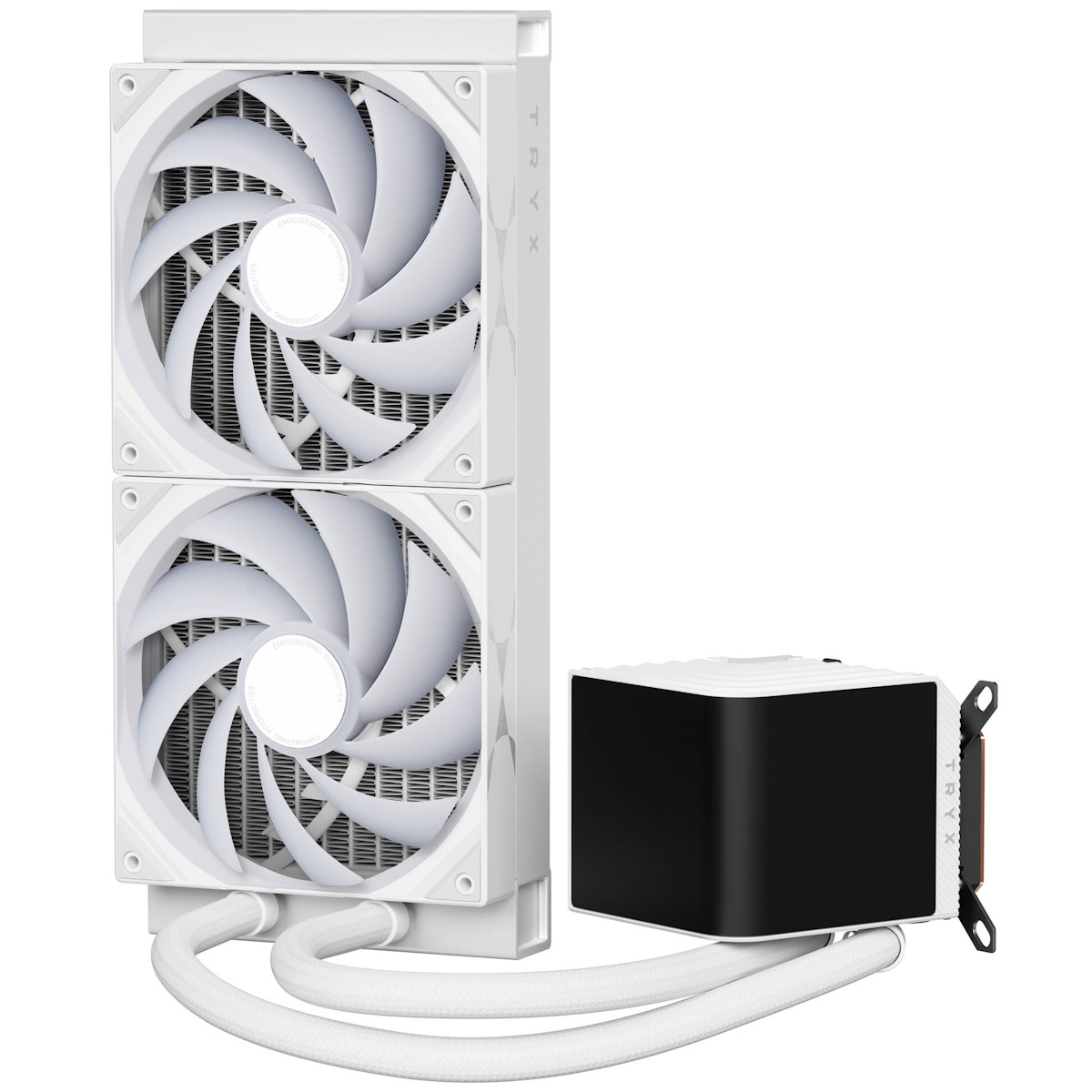 TRYX PANORAMA ARGB 280 weiß | AiO-Wasserkühlung Kühlung Produkt Bild 4