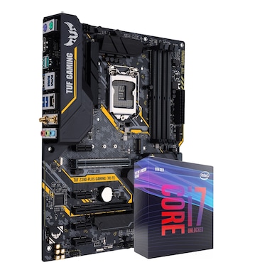 ASUS TUF Z390-Plus Gaming (WiFi) Mainboard + Intel i7-9700K ASUS TUF Z390-Plus Gaming (WiFi) Mainboard + Intel i7-9700K