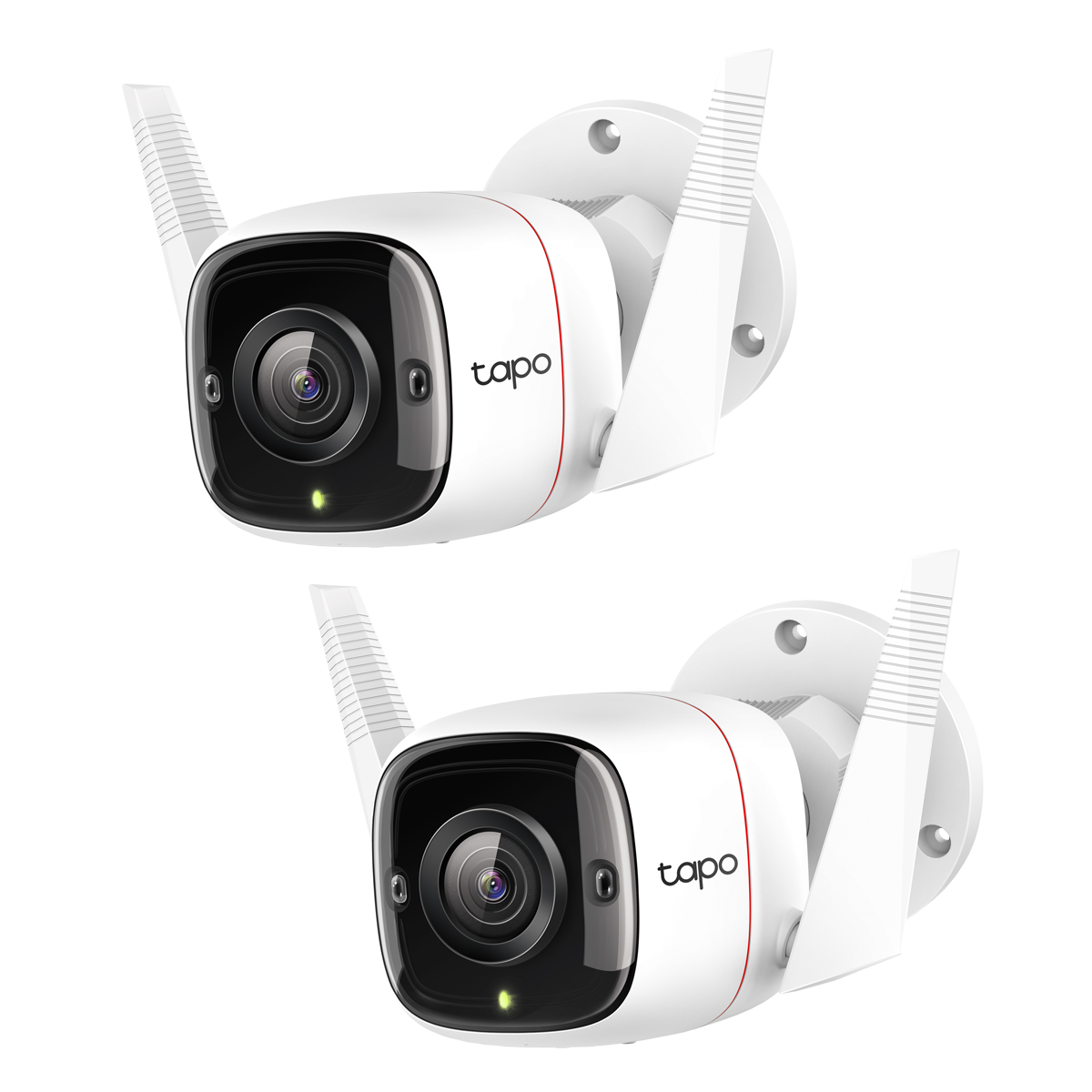 Thumbnail - TP-Link Tapo C310P2 WLAN Überwachungskamera Set 2K (2304x1296), 3MP, IP66 Wetterschutz, 30m Nachtsicht, Zwei-Wege-Audio