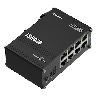 Teltonika TSW030 Unmanaged Switch 8-Port, 8x Fast Ethernet