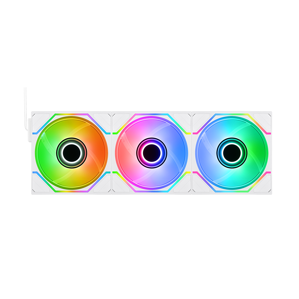 Thermaltake SWAFAN INFINITY EX12 ARGB Sync White 3er-Pack | Gehäuselüfter