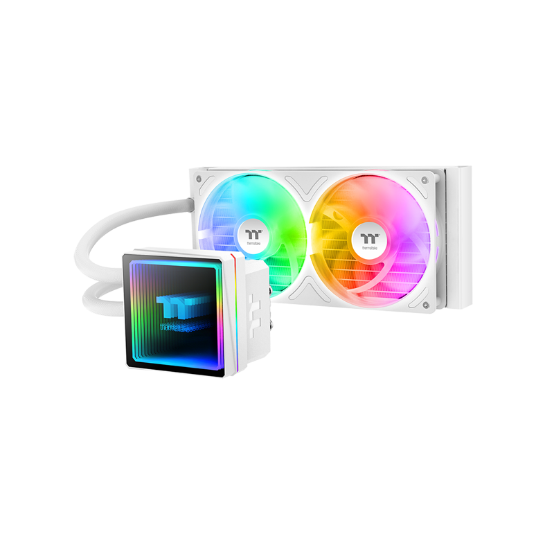 Thermaltake TH240 V3 ARGB Sync Snow | AiO-Wasserkühlung Kühlung Produkt Bild 2