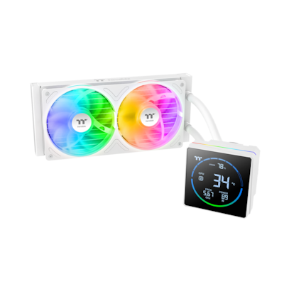 Thumbnail - Thermaltake TH240-S V3 ARGB Sync Snow | AiO-Wasserkühlung