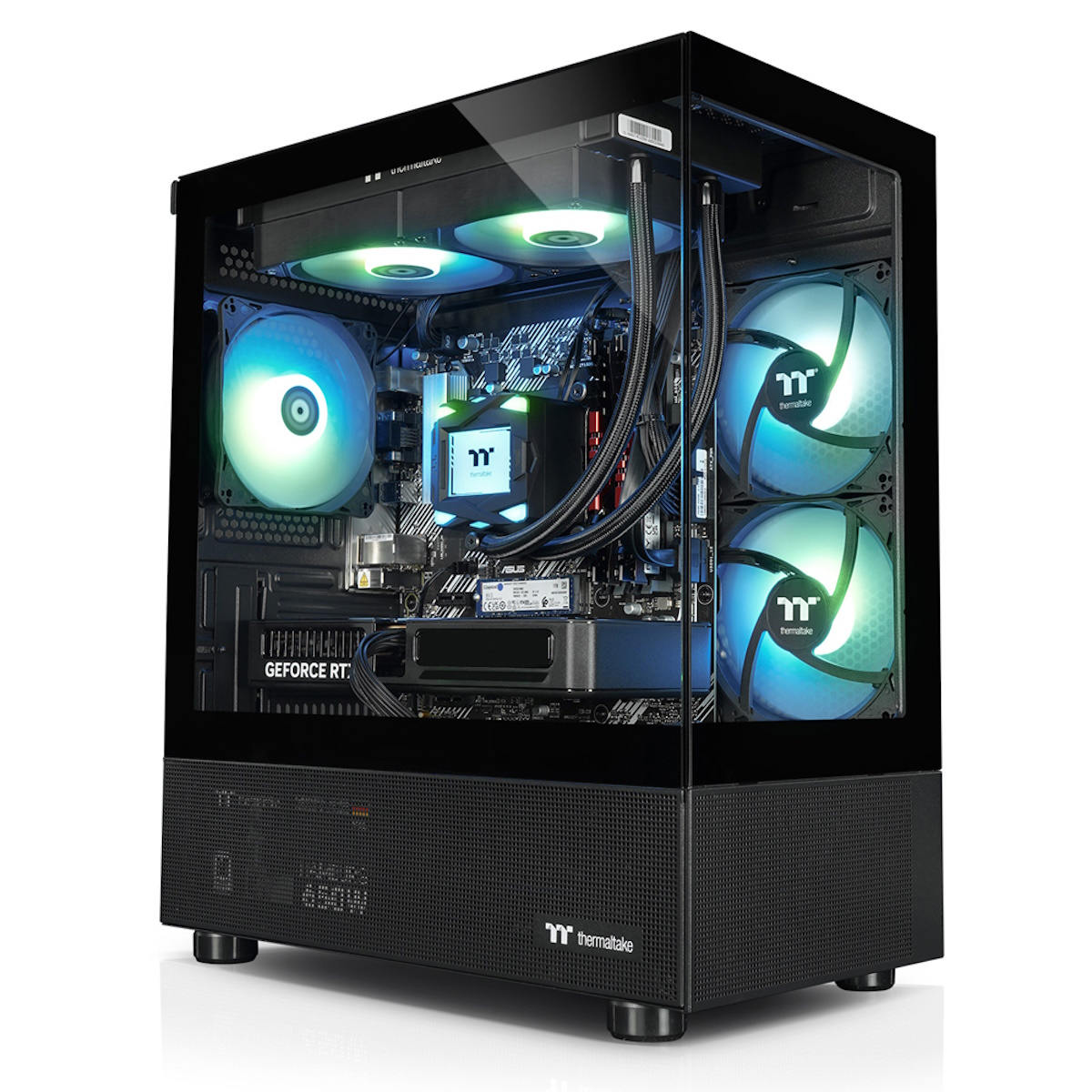 Thermaltake V170A 5060Ti Black Gaming PC AMD Ryzen 7 8700F, 32GB RAM, 1TB SSD, GeForce RTX 5060 Ti (8GB GDDR7), Windows ...