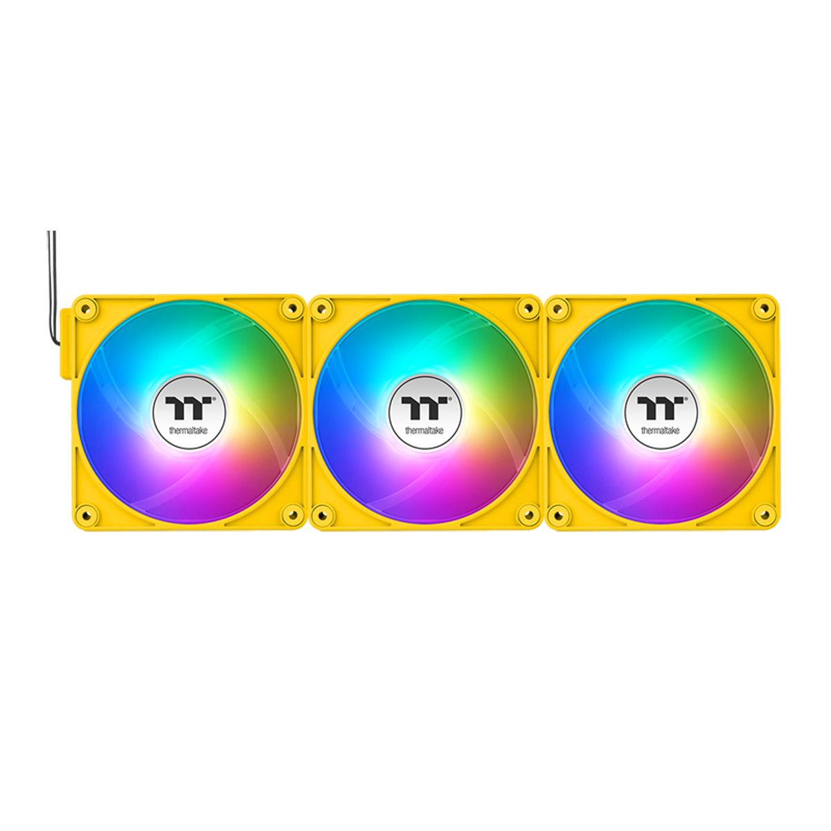 Thermaltake CT120 EX ARGB Sync Bumblebee 3er-Pack | Gehäuselüfter