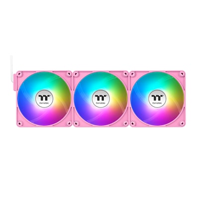 Thermaltake CT140 EX ARGB Sync Pink 3er-Pack | Gehäuselüfter