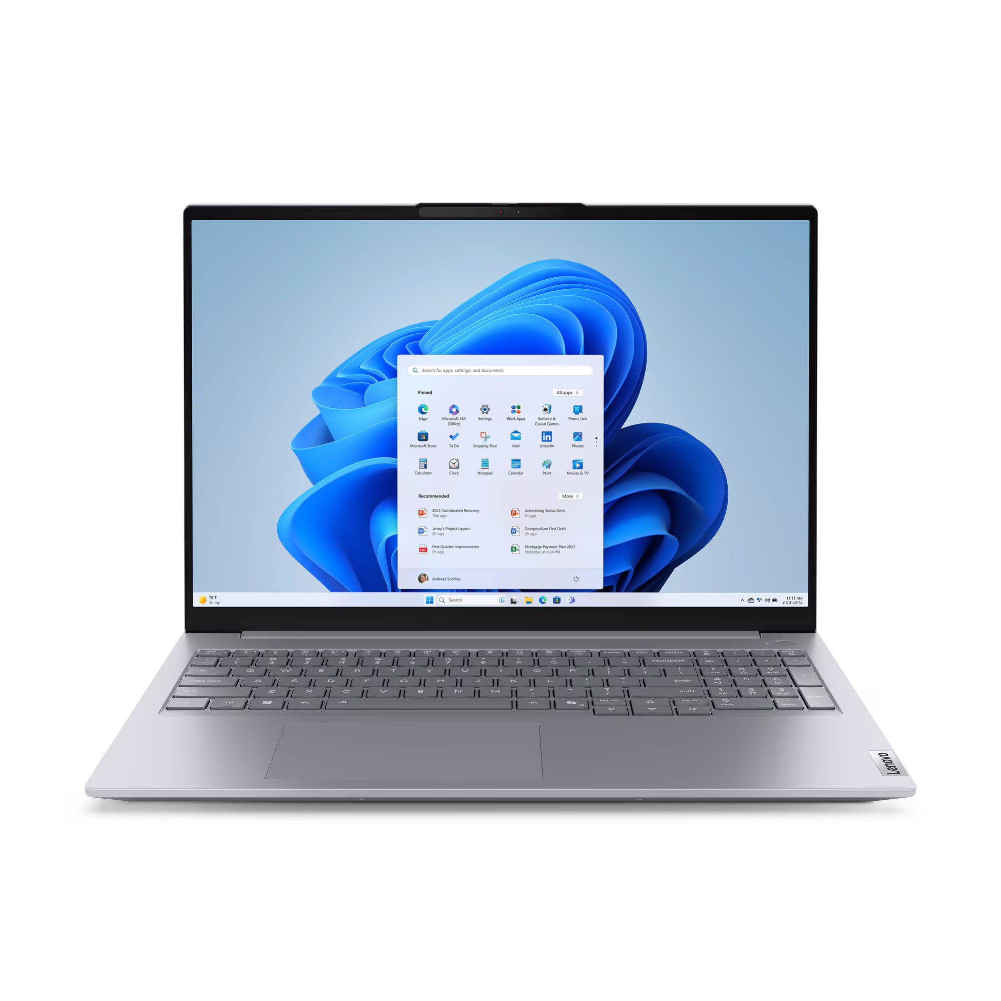 Lenovo ThinkBook 16 Gen8 - 21SK006QGE-CAMPUS 16" WUXGA, Intel Core Ultra 5 - 225U, 16GB RAM, 512GB SSD, Win11 Pro, Campu...