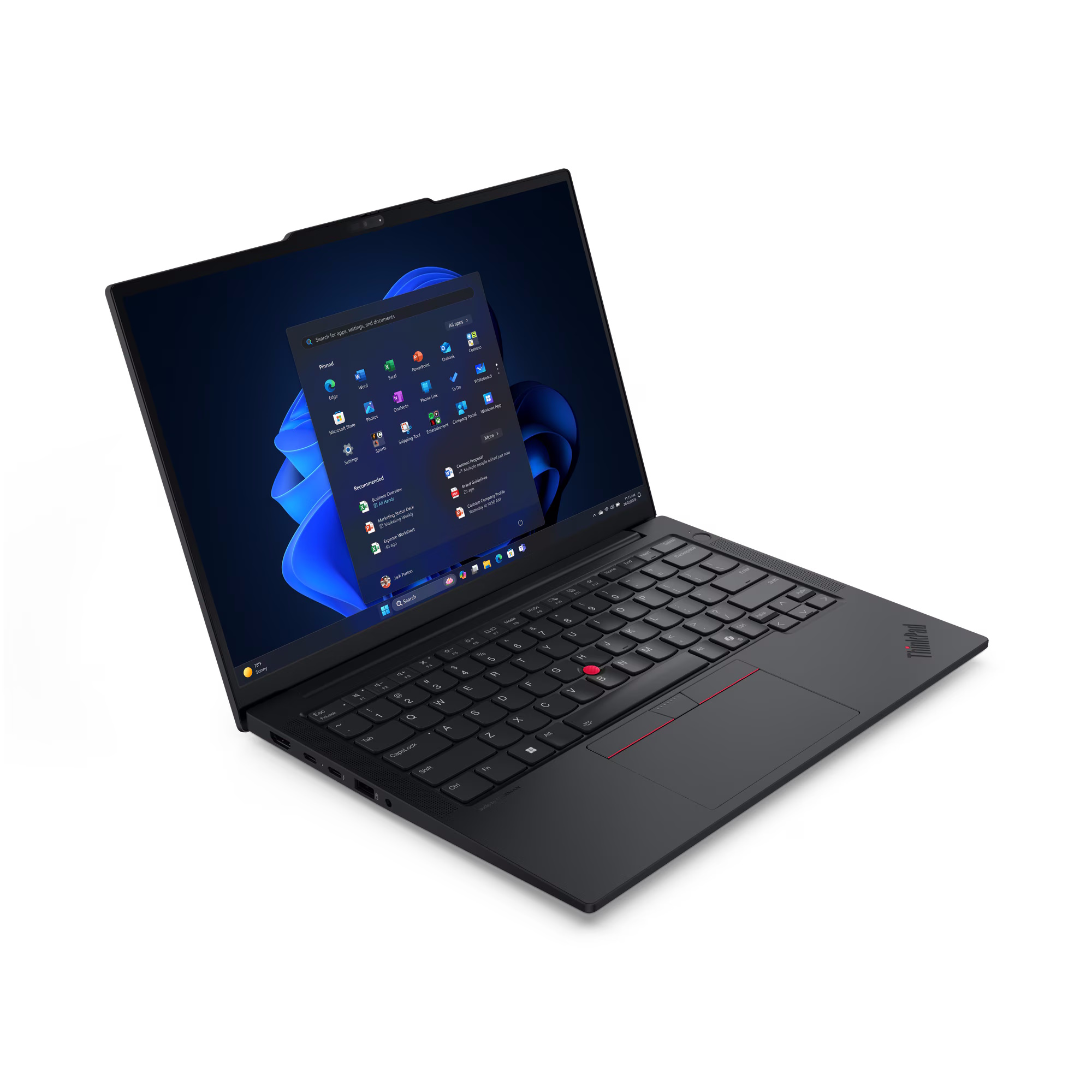 Lenovo ThinkPad E14 Gen7 - 21SX004SGE 14"  2.8K IPS, Intel Core Ultra 7 - 255H, 32GB RAM, 1TB SSD, Windows 11 Pro Notebooks Produkt Bild 3