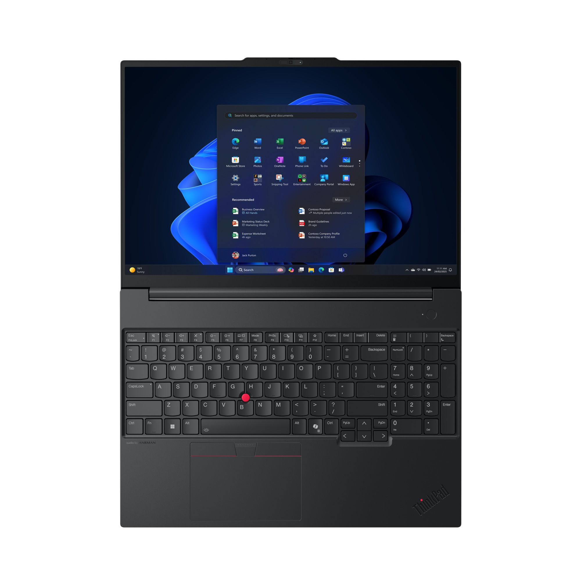 Lenovo ThinkPad E16 Gen3 (FL) - 21SSS00F00-CAMPUS 16" WQXGA, Intel Ultra 5 - 225U, 16GB RAM, 1TB SSD, Win11 Home, Campus Exklusiv Notebooks Produkt Bild 4