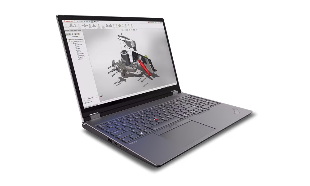 Thumbnail - Lenovo ThinkPad P16 G2 21FA000YGE - 16" WQXGA, Intel® Core™ i9-13980HX, 32GB RAM, 1TB SSD, RTX A3500, Windows 11 Pro,