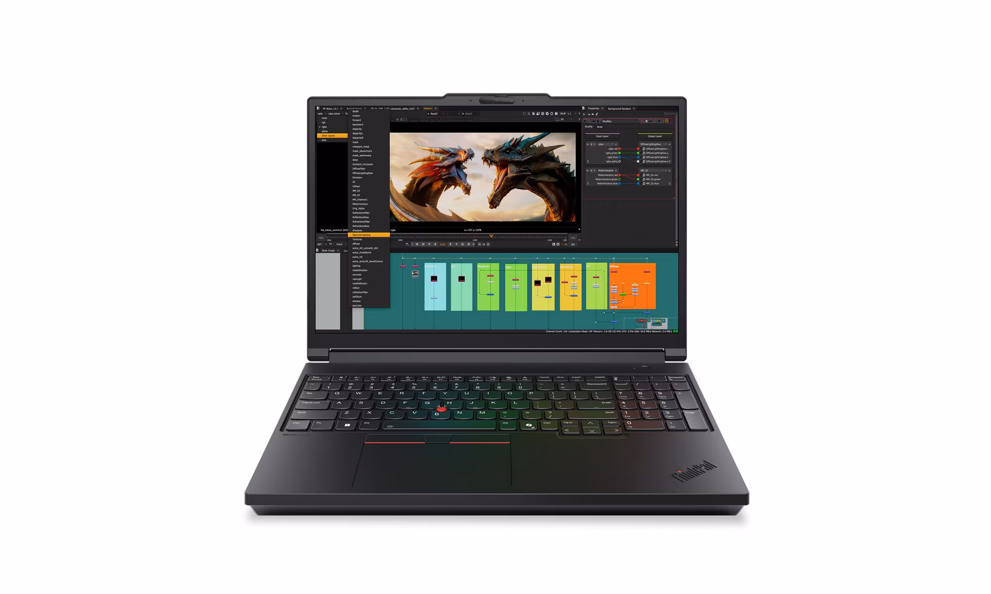 Lenovo ThinkPad P16 Gen3 - 21RQ000GGE-CAMPUS 16“ WUXGA, Intel Core Ultra 9 - 275HX, 96GB RAM, 1TB SSD, RTX PRO 2000, Win...