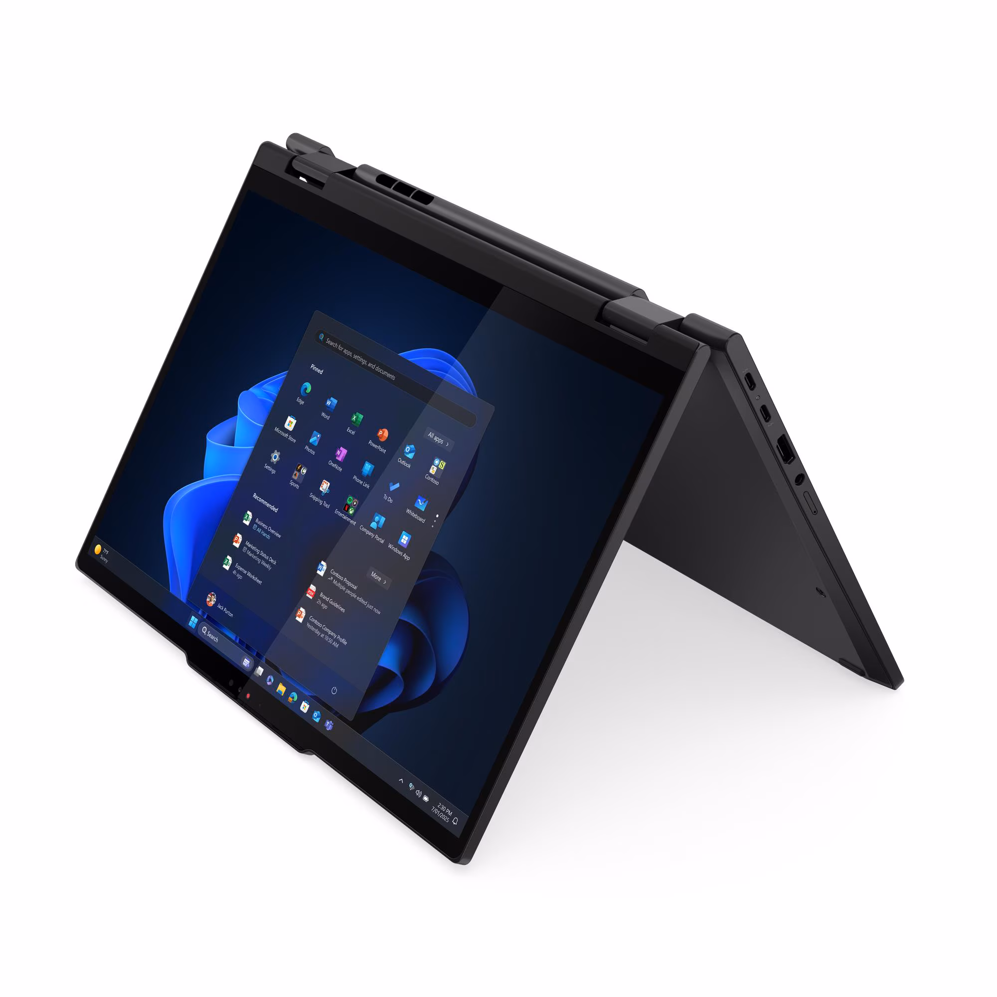 Lenovo ThinkPad T14s 2-in-1 Gen1 - 21R3001FGE-CAMPUS 14" WUXGA Touch, Intel Core Ultra 5 - 225U, 16GB RAM, 512GB SSD, Wi...