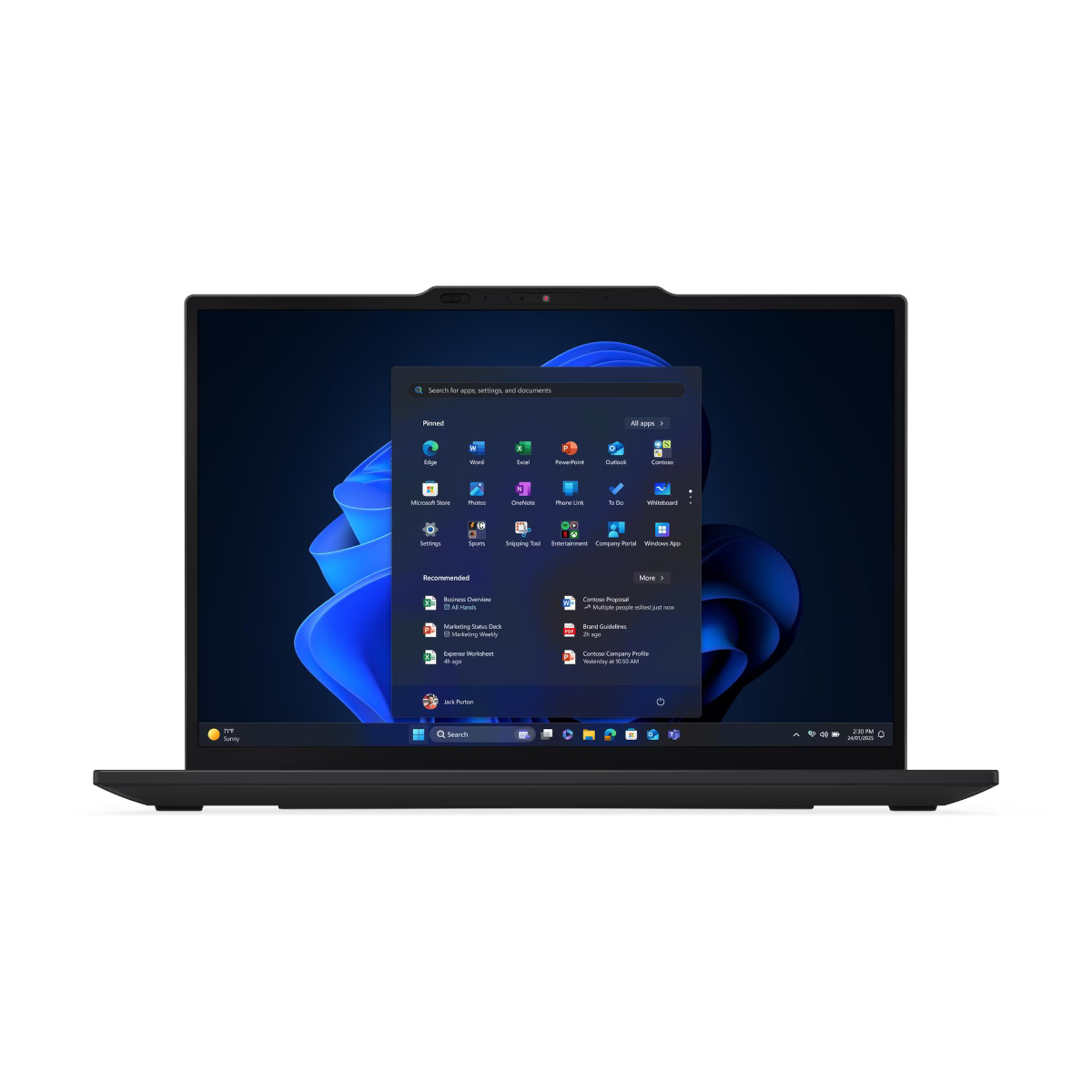 Lenovo ThinkPad X13 Gen 6 - 21RK004TGE - 13.3" WUXGA, Intel Core™ Ultra 7 255U, 32GB RAM, 512GB SSD, Windows 11 Pro Notebooks Produkt Bild 3