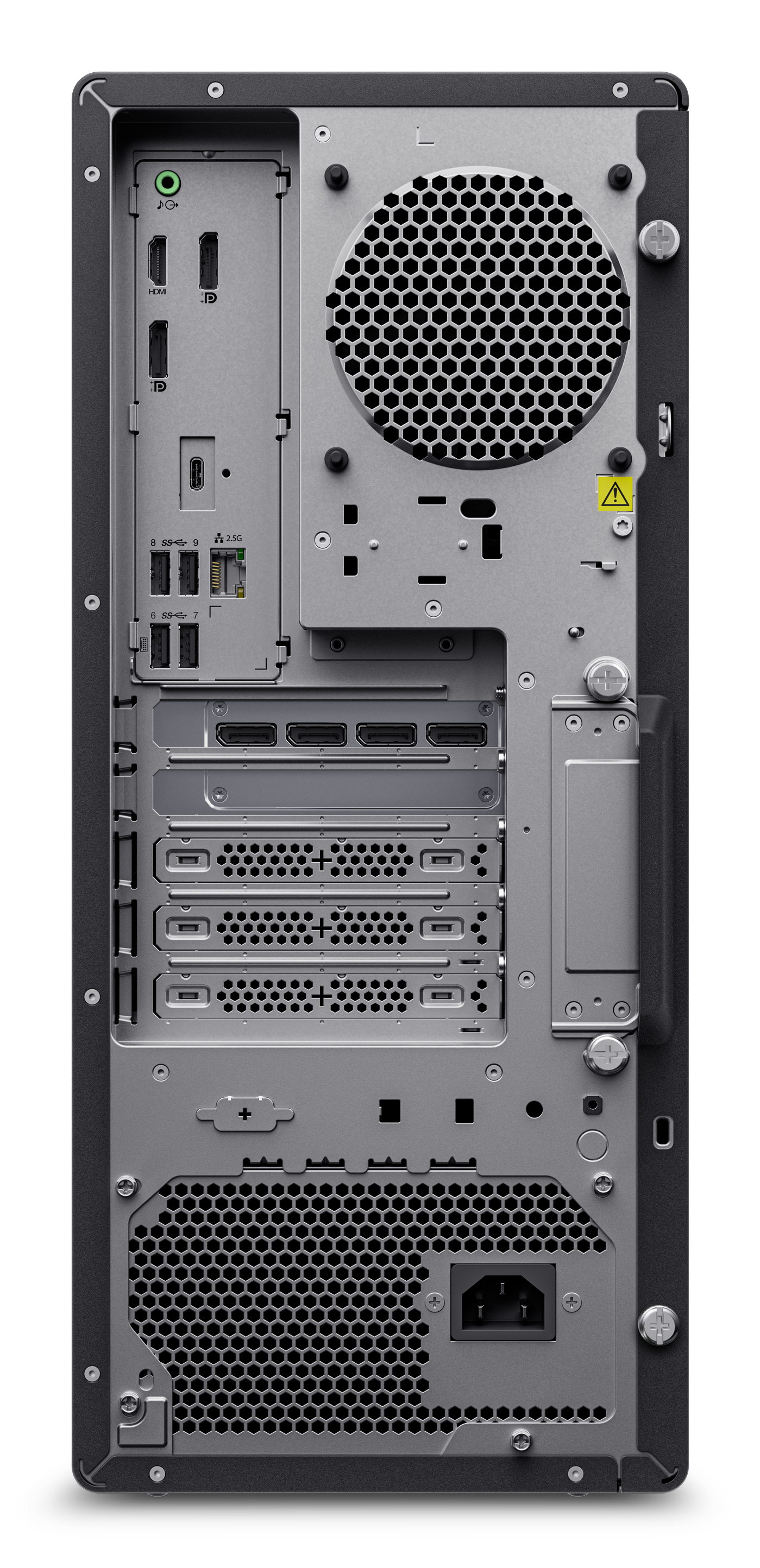 Lenovo ThinkStation P4 Tower 30KN003AGE - AMD Ryzen 7 Pro 9745, 32GB RAM, 512GB SSD, AMD Radeon Grafik, Win11 Pro PC Produkt Bild 4
