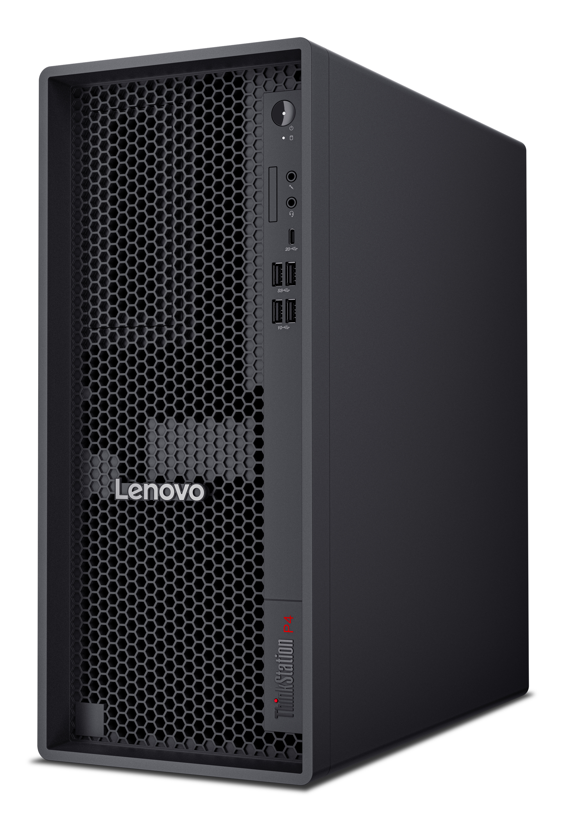 Lenovo ThinkStation P4 Tower 30KN003AGE - AMD Ryzen 7 Pro 9745, 32GB RAM, 512GB SSD, AMD Radeon Grafik, Win11 Pro PC Produkt Bild 3