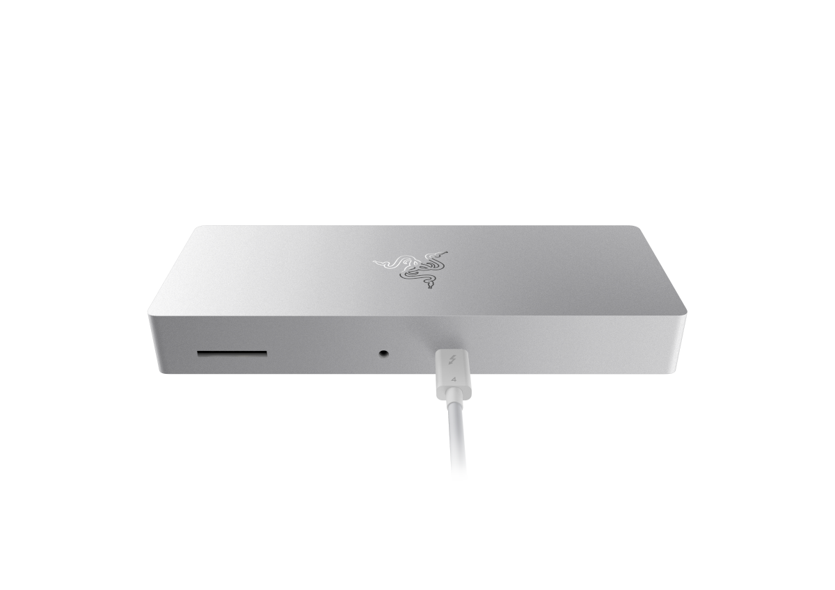 Thumbnail - Razer Thunderbolt™ 4 Dock Mercury 10 Ports, RGB-Beleuchtung, Weiß
