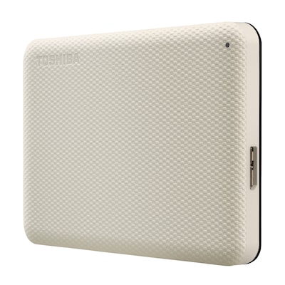 Toshiba Canvio Advance HDD 1TB Beige Externe Festplatte, USB 3.2 Gen 1x1 (5 Gbit/s)