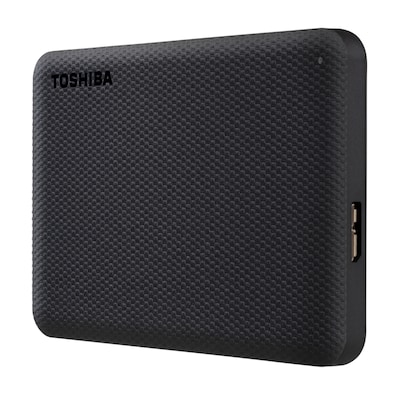 Toshiba Canvio Advance HDD 1TB Schwarz Externe Festplatte, USB 3.2 Gen 1x1 (5 Gbit/s)