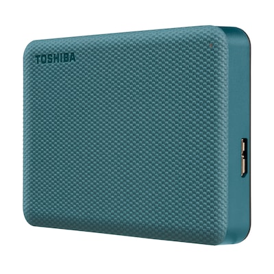 Toshiba Canvio Advance HDD 4TB Grün Externe Festplatte, USB 3.2 Gen 1x1 (5 Gbit/s)
