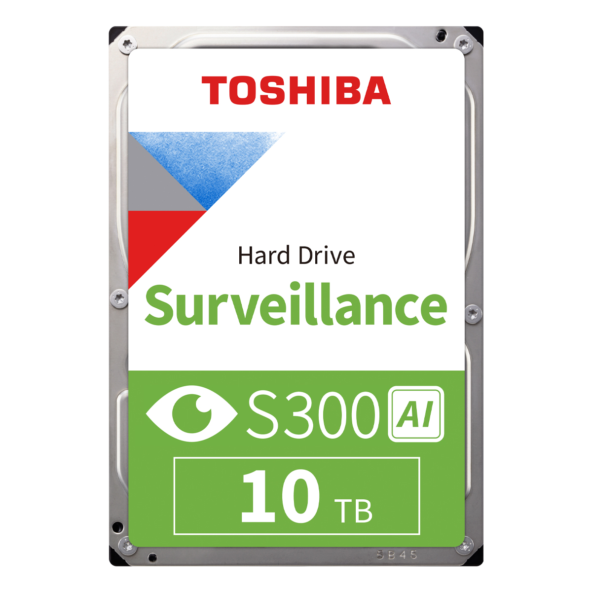 Toshiba S300 AI Surveillance HDD 10TB 3.5 Zoll SATA Interne Festplatte (CMR)