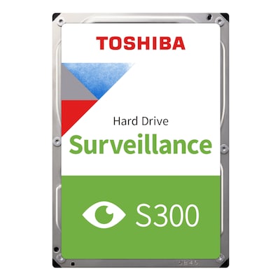 Toshiba S300 Surveillance HDD 4TB 3.5 Zoll SATA *Bulk* Interne Festplatte (SMR)