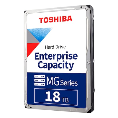 Thumbnail - Toshiba Enterprise Capacity MG Series 18TB 3.5 Zoll SATA 6Gb/s - interne CMR Festplatte