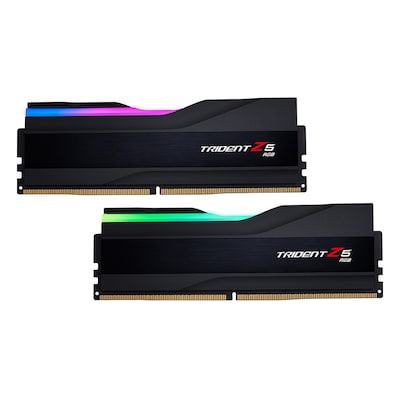 G.SKILL Trident Z5 RGB Schwarz 32GB Kit (2x16GB) DDR5-6400 CL32 DIMM Arbeitsspeicher