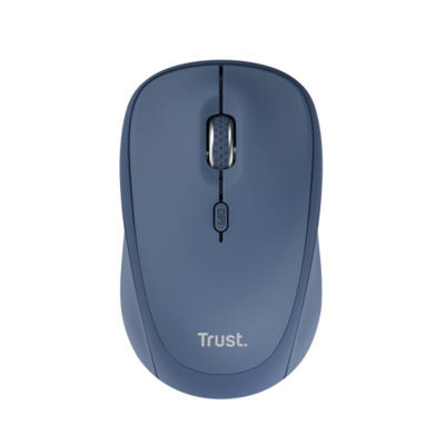 Trust Yvi+ Kompakte kabellose Maus für mehrere Geräte Blau