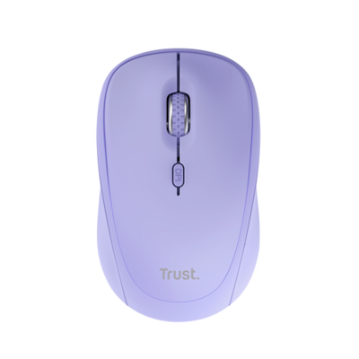Trust Yvi+ Kompakte kabellose Maus für mehrere Geräte Purple