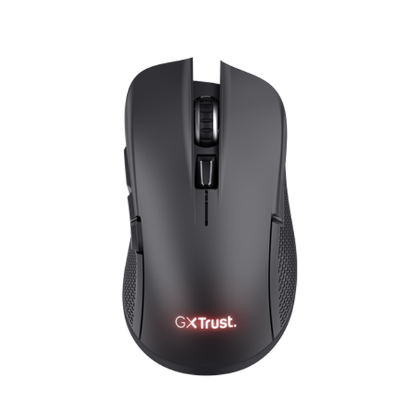 Trust Gaming GXT931 Ybar Multi-Wireless Maus Kabellose und wiederaufladbare Gaming-Maus mit Mehrgeräteanschluss und 50 S...