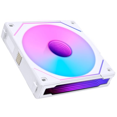 Lian Li UNI FAN SL-INF 120 ARGB Reverse Blade PWM weiß | 120mm Gehäuselüfter