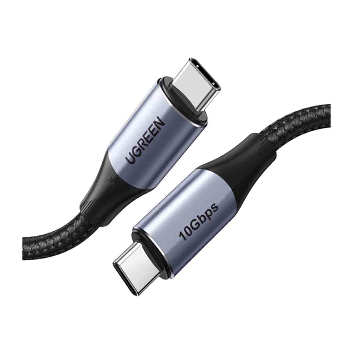 UGREEN Ladekabel USB-C zu USB-C 140W Gen2 schwarz 1m Kabel Produkt Bild 2