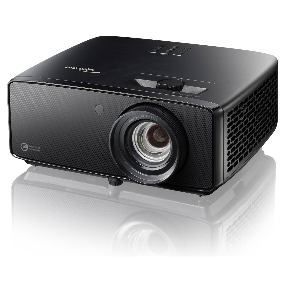 Optoma UHZ68LV-W 4K Laser Beamer mit 5.000 ANSI Lumen 4K UHD Dual Laser Technologie, 95% DCI-P3 Farbgenauigkeit, Powered by Dolby Vision® und HDR10+ i