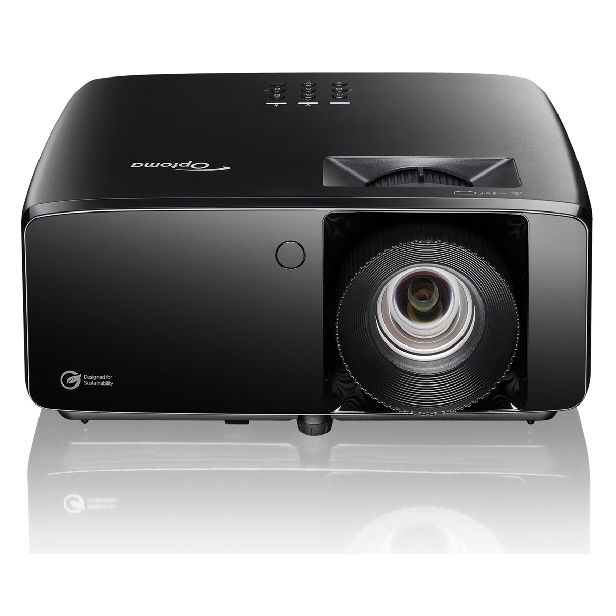 Optoma UHZ67 4K Laser Beamer mit 4.300 ANSI Lumen, schwarz 4K UHD Dura Core Laser Technologie, HDR, Bildeinstellungen über Mobilgerät anpassbar, 240Hz