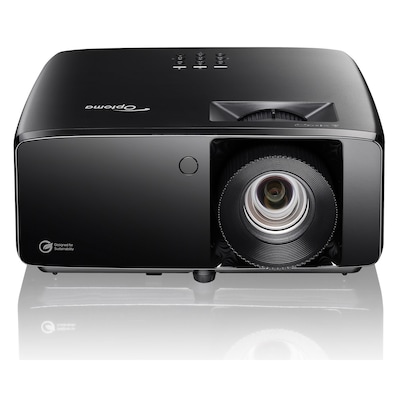 Optoma UHZ67 4K Laser Beamer mit 4.300 ANSI Lumen, schwarz 4K UHD Dura Core Laser Technologie, HDR, Bildeinstellungen über Mobilgerät anpassbar, 240Hz
