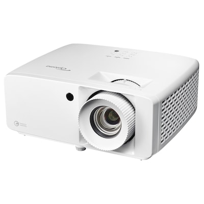 Optoma UHZ67-W 4K Laser Beamer mit 4.300 ANSI Lumen, weiß 4K UHD Dura Core Laser Technologie, HDR, Bildeinstellungen über Mobilgerät anpassbar, 240Hz