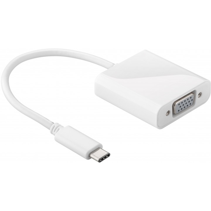 Thumbnail - Goobay USB Typ-C (3.1) Adapter [USB Typ-C Stecker > VGA-Buchse]