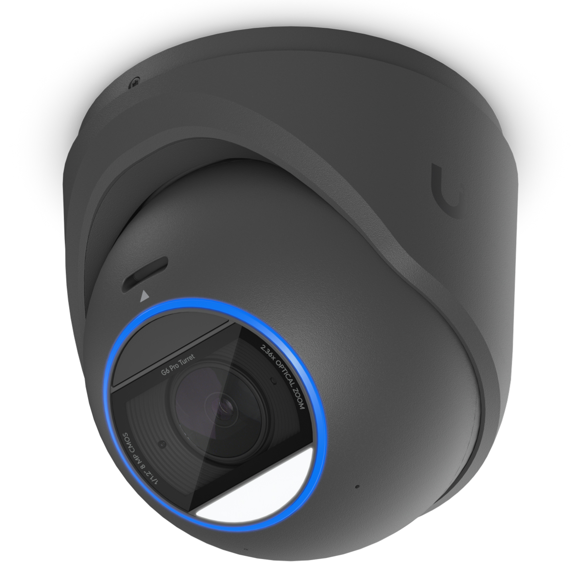 Ubiquiti G6 Pro Turret Überwachungskamera Schwarz 8MP (3840x2160), PoE+, 40m Nachtsicht, IP66 + IK04 Schutz, Multi-TOPS KI-Engine
