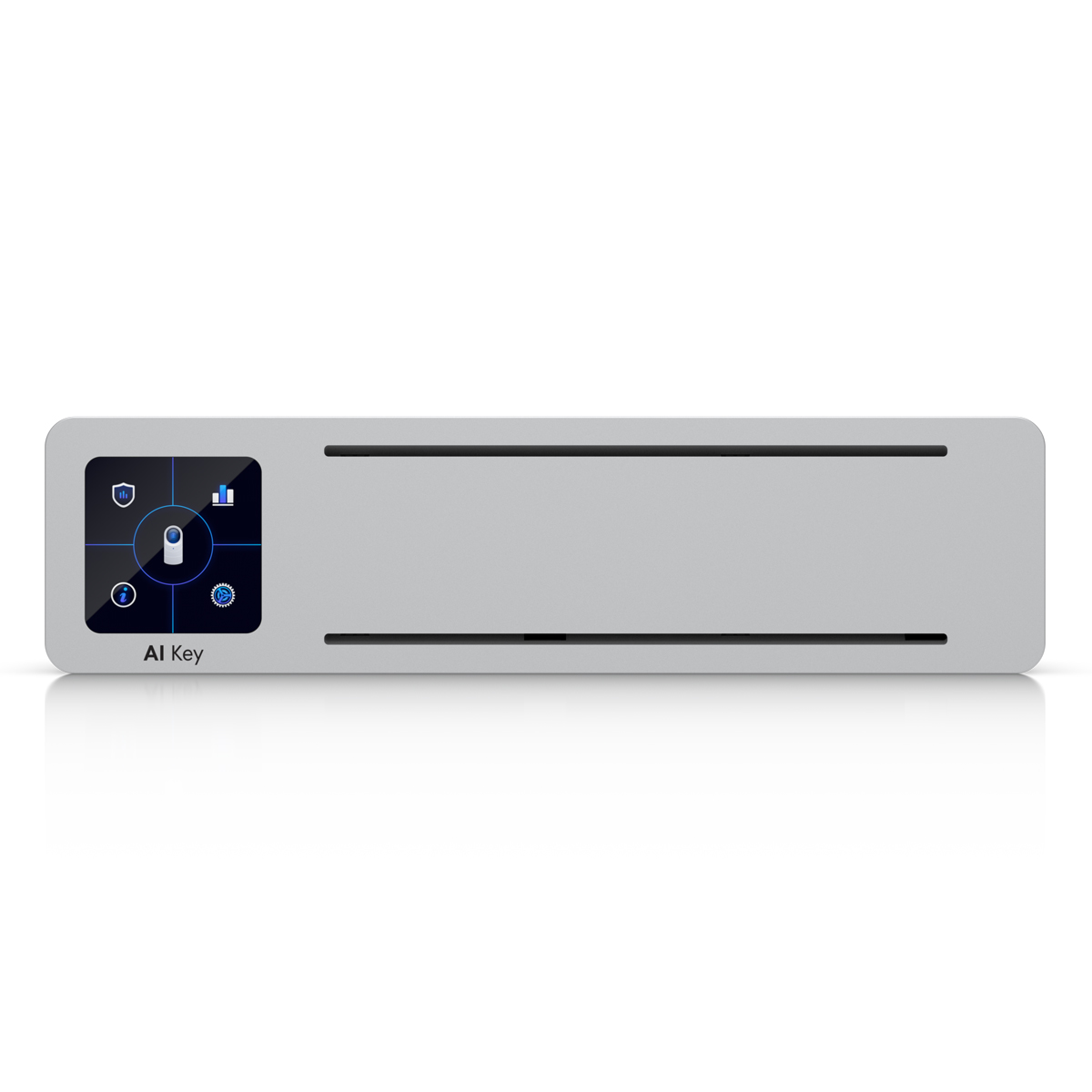 Ubiquiti AI Key Edge-KI-Gerät, 1,3" Touchscreen, 1x GbE RJ45 (PoE++), 16GB RAM, 256GB SSD