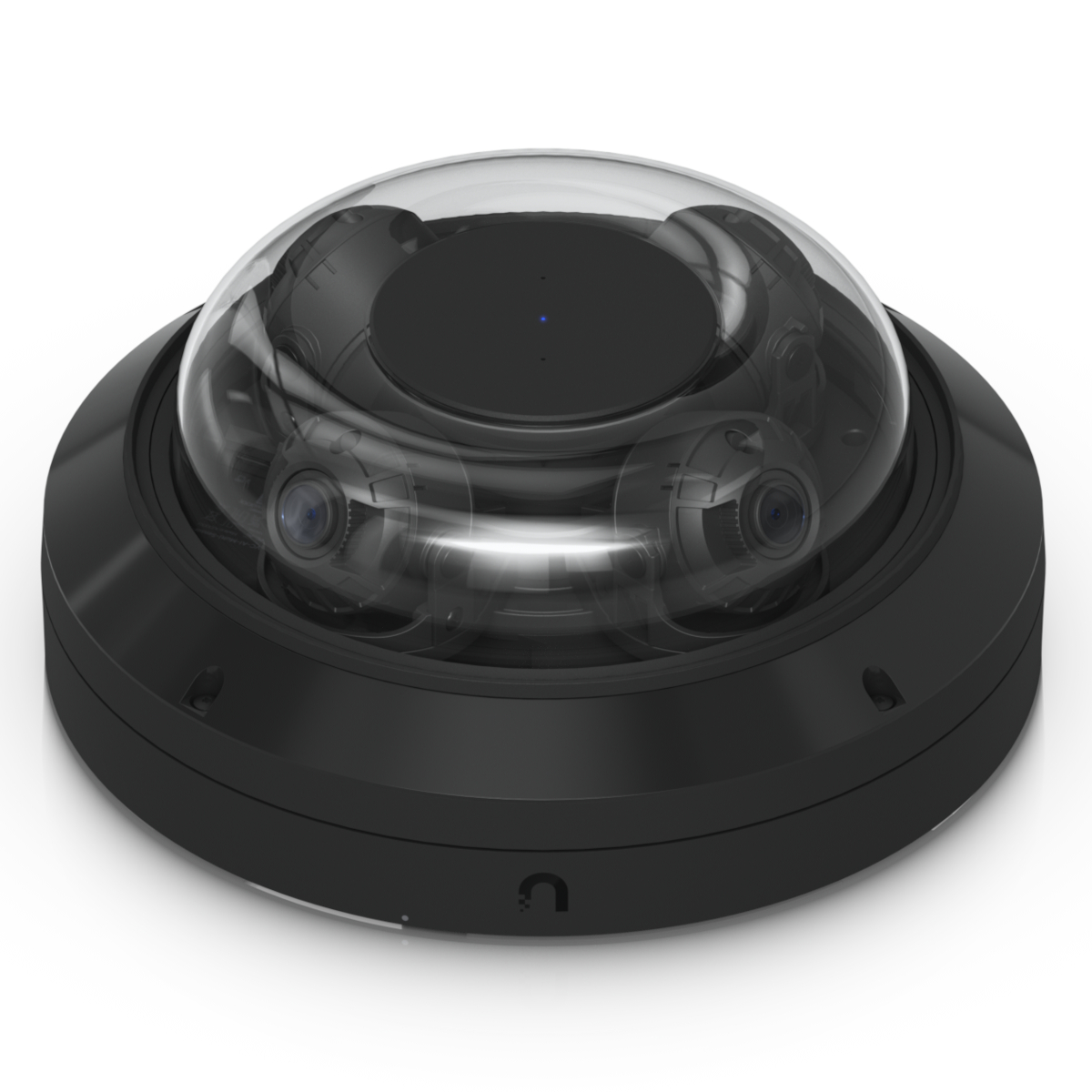 Ubiquiti AI Multi Sensor 4 Überwachungskamera Schwarz 4x 8MP (3840x2160), PoE++, 360° Abdeckung, IP66 + IK10 Schutz, Multi-TOPS KI-Engine