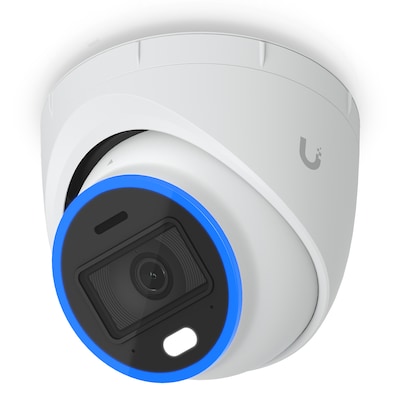 Ubiquiti AI Turret Überwachungskamera Weiß 4K (3840x2160), PoE+, 40m Nachtsicht, IP66 Wetterfest, Intelligente Erkennung