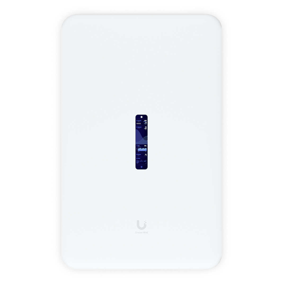 Ubiquiti Dream Wall UniFi-Gateway-Konsole Integr. Security Gateway, Access Point, NVR und PoE-Switch