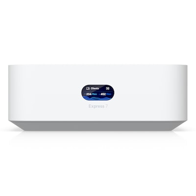 Ubiquiti UniFi Express 7 Cloud Gateway WiFi 7 (WLAN BE) Triband, 1x 10G WAN, 1x 2.5G LAN