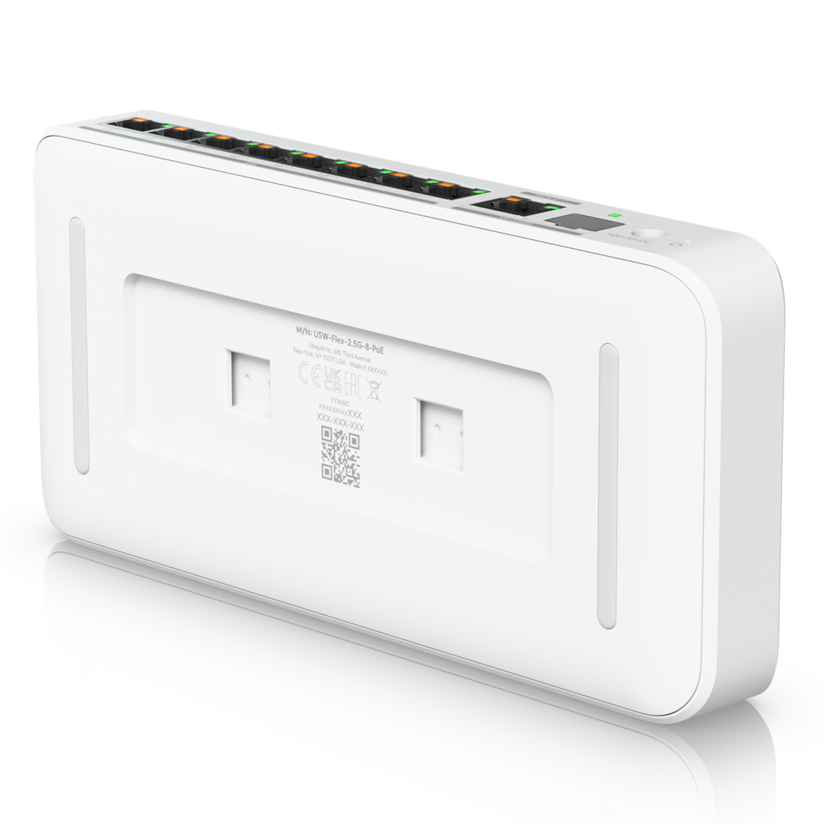 Ubiquiti Flex 2.5G PoE Managed Switch 8x 2.5 Gigabit Ethernet (PoE++), 1x 10G SFP+/RJ45 (PoE+++) Kombi Port Netzwerk-Switch Produkt Bild 6